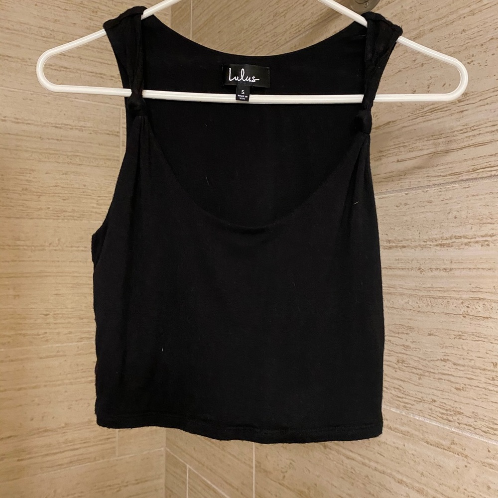 Lulus Black Tank Top